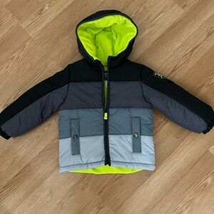 SOLD Kids puffy zip up jacket by OshKosh. Size 5. Like new condition.